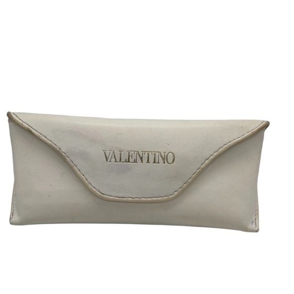 Valentino Leather Lined Embossed Eyeglasses or Sunglasses Case Fold-over… - Picture 3 of 9